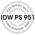 Zertifikat Logo: IDW PS 951